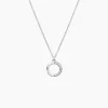 Collier Kleya Argent Blanc Oxyde De Zirconium