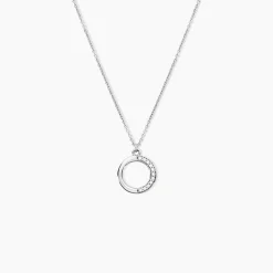 Collier Kleya Argent Blanc Oxyde De Zirconium