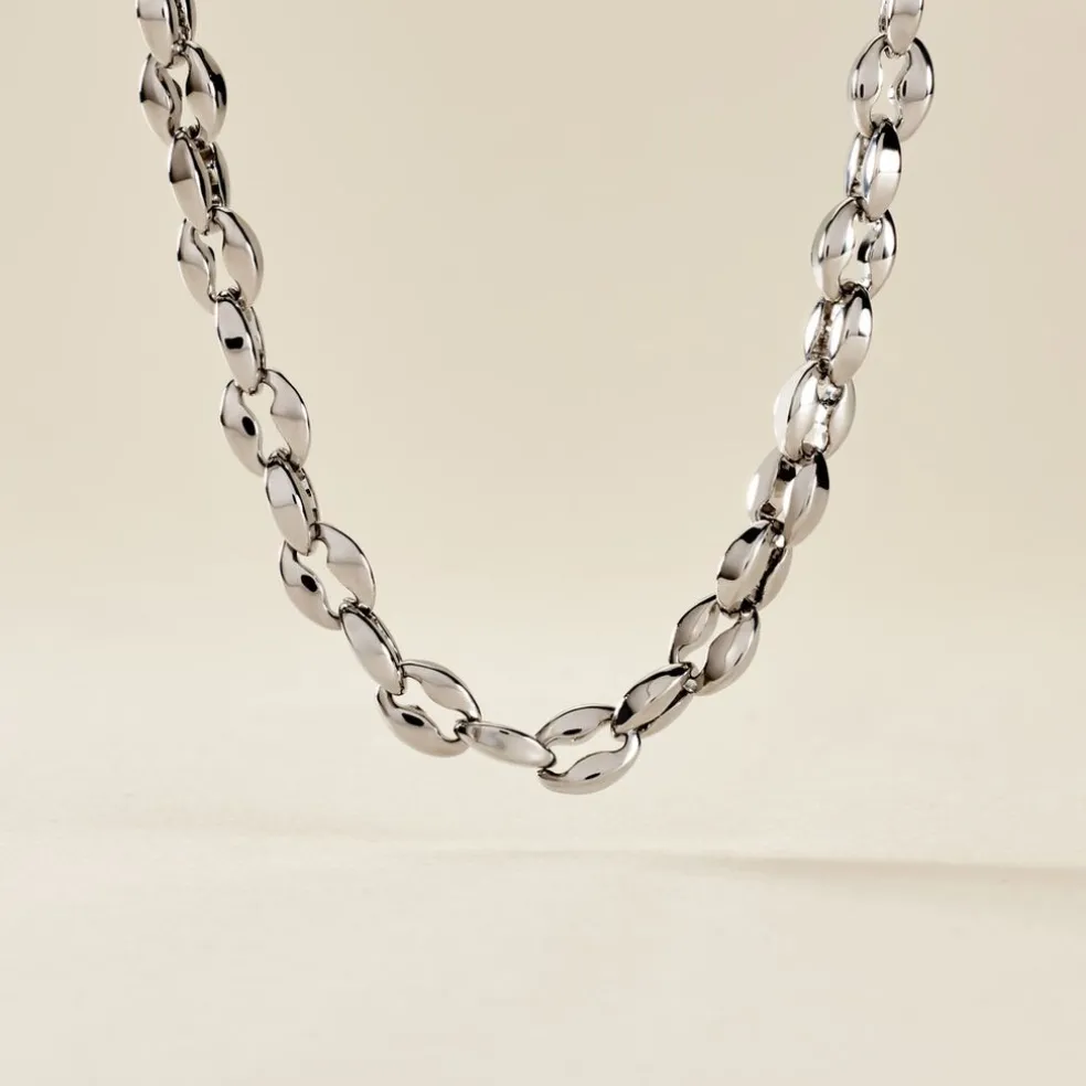 Collier Kresten Acier Argenté