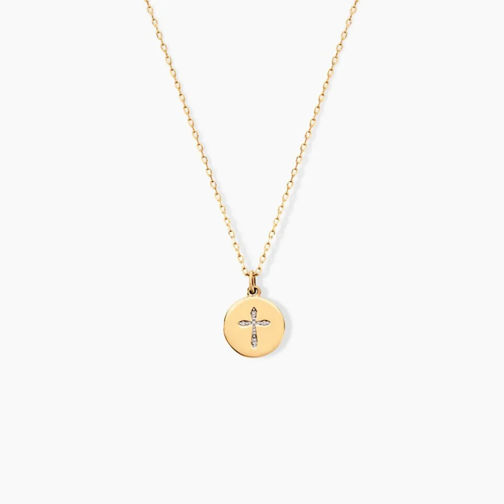 Collier Kristian Or Jaune Diamant