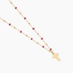 Collier Krystle Or Jaune