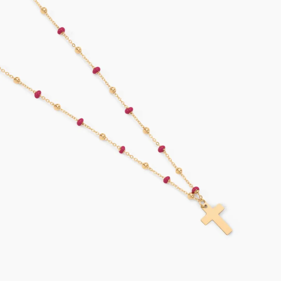 Collier Krystle Or Jaune