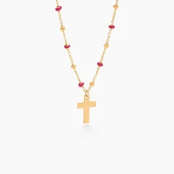 Collier Krystle Or Jaune