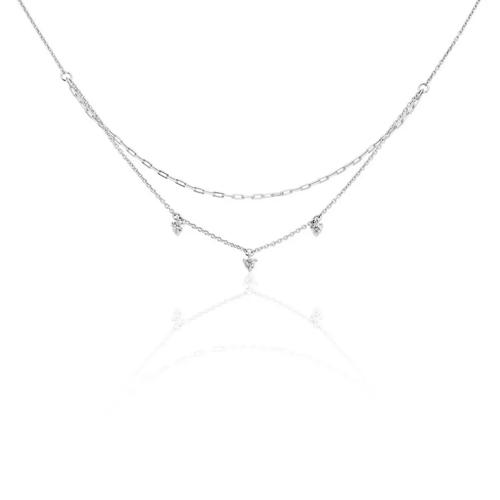 Collier Laetita Argent Oxyde