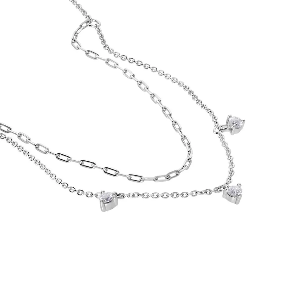 Collier Laetita Argent Oxyde