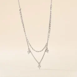 Collier Laetita Argent Oxyde