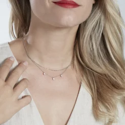 Collier Laetita Argent Oxyde