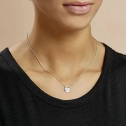 Collier Laetizia Clara Argent Blanc Oxyde De Zirconium