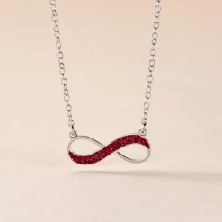 Collier Leevi Argent Blanc