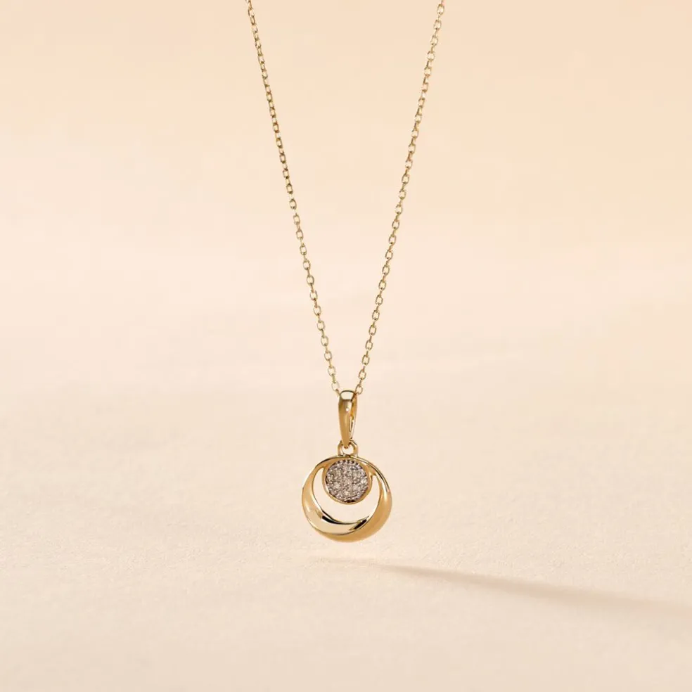 Collier Liana Or Jaune Diamant