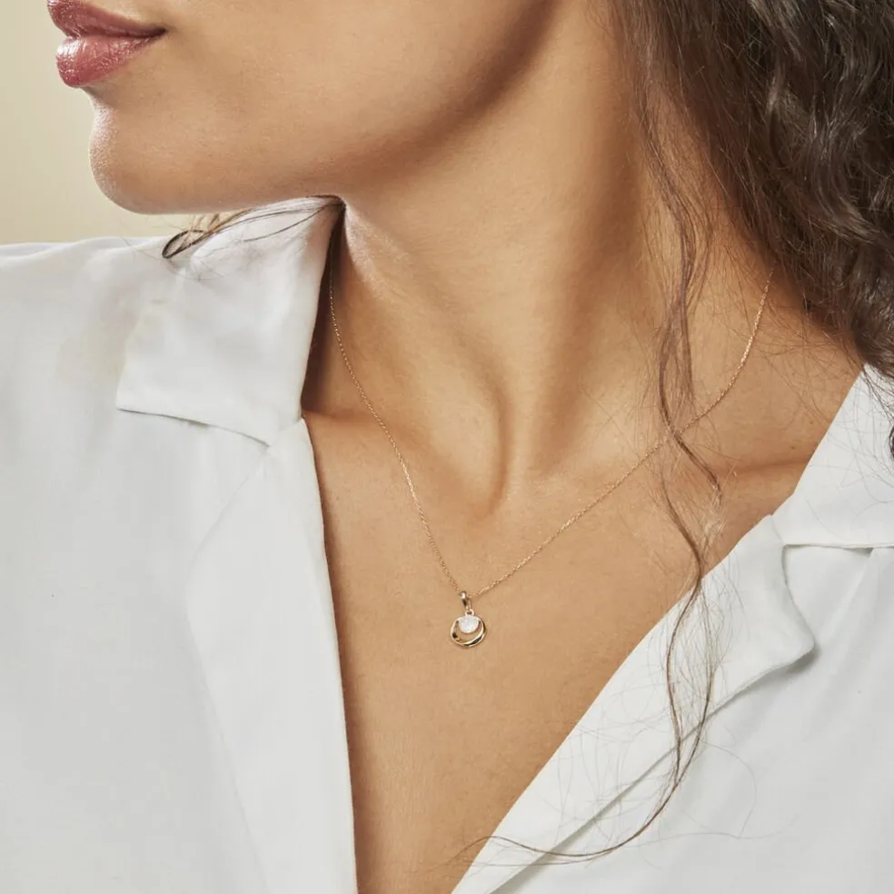 Collier Liana Or Jaune Diamant