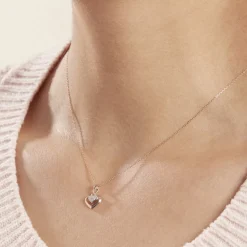 Collier Liana Or Rose Diamant