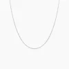 Collier Liline Argent Blanc