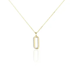 Collier Link Or Jaune