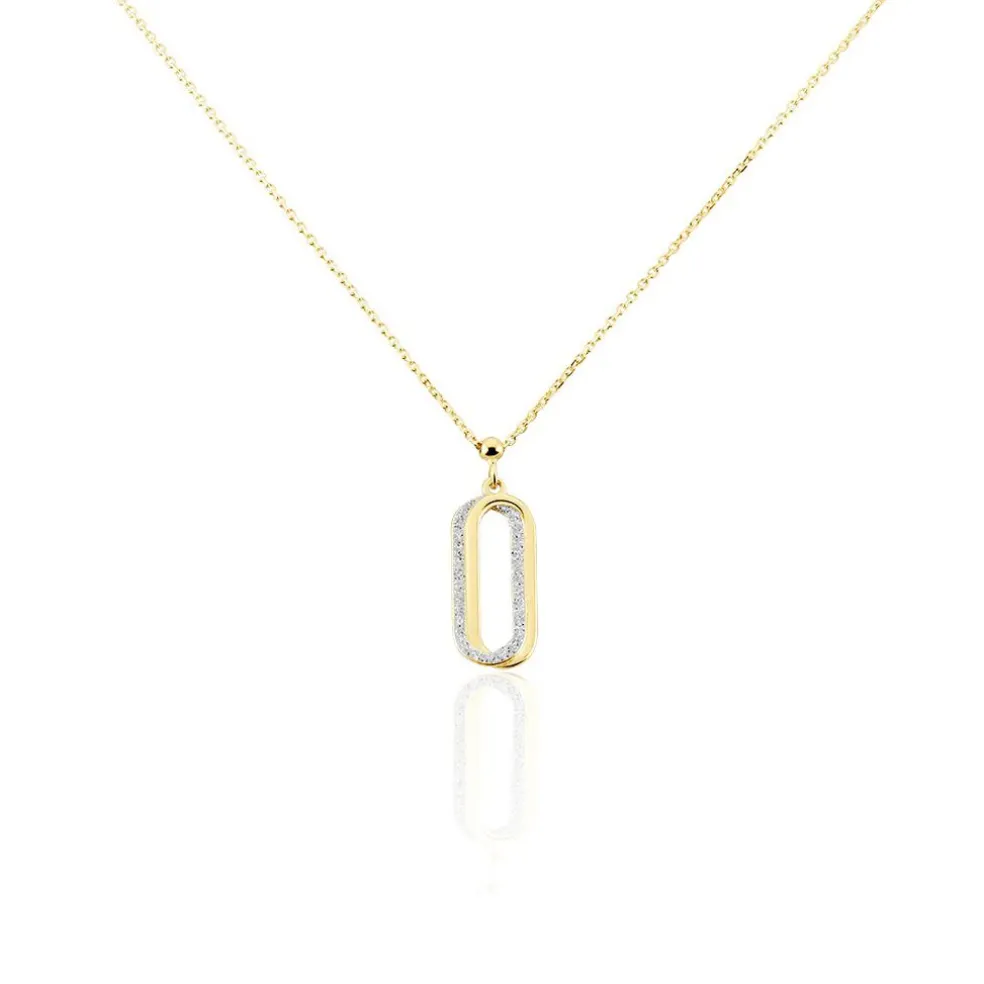 Collier Link Or Jaune