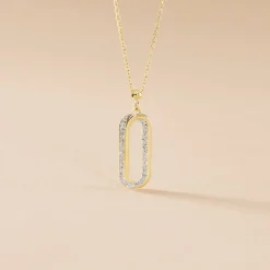 Collier Link Or Jaune