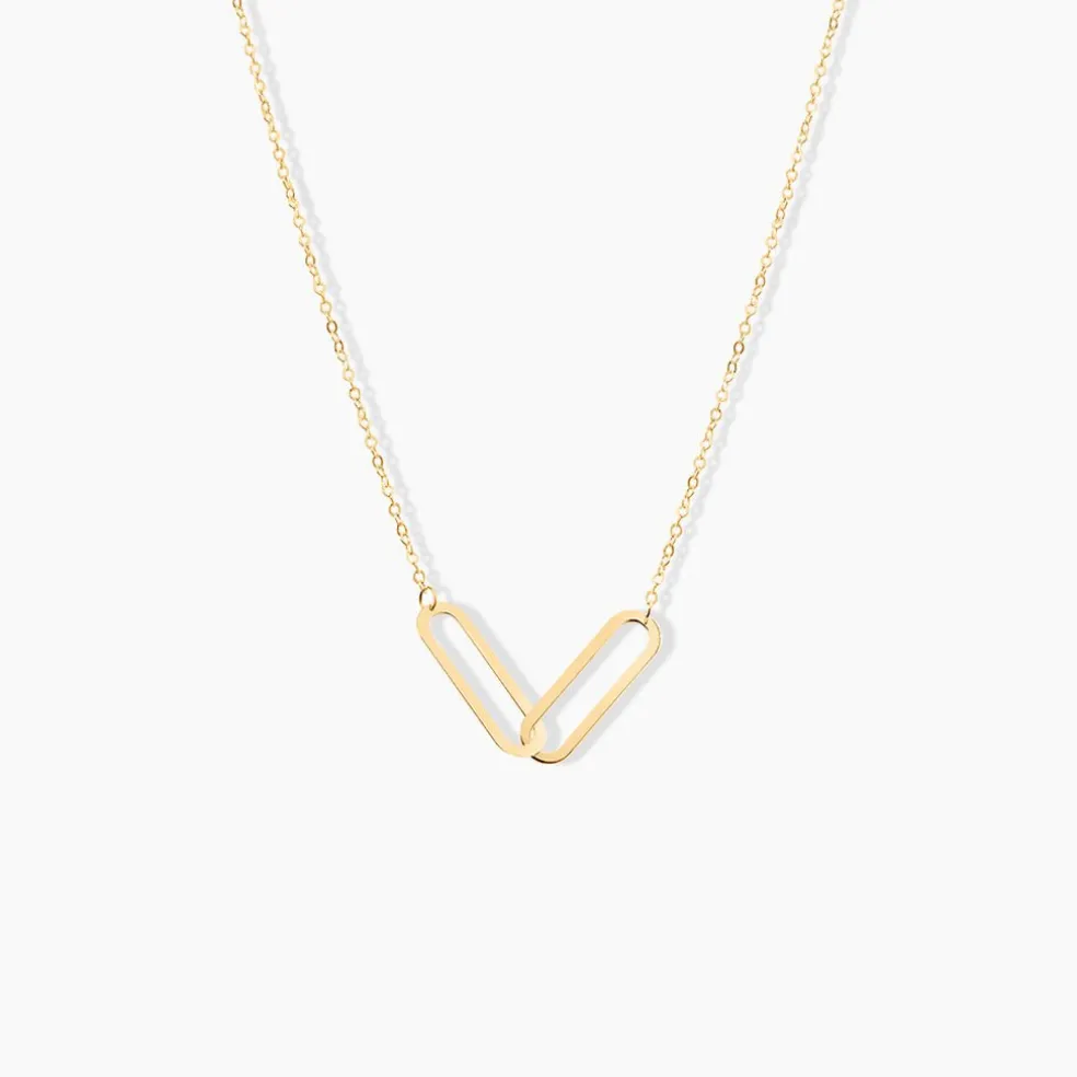 Collier Link Or Jaune