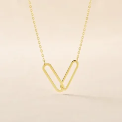 Collier Link Or Jaune
