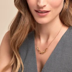 Collier Linkora Or Jaune