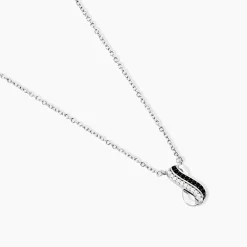 Collier Liraz Argent Blanc Oxyde De Zirconium