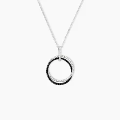 Collier Livvy Argent Blanc Oxyde De Zirconium