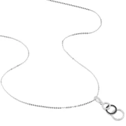 Collier Liyana Argent Blanc Oxyde De Zirconium