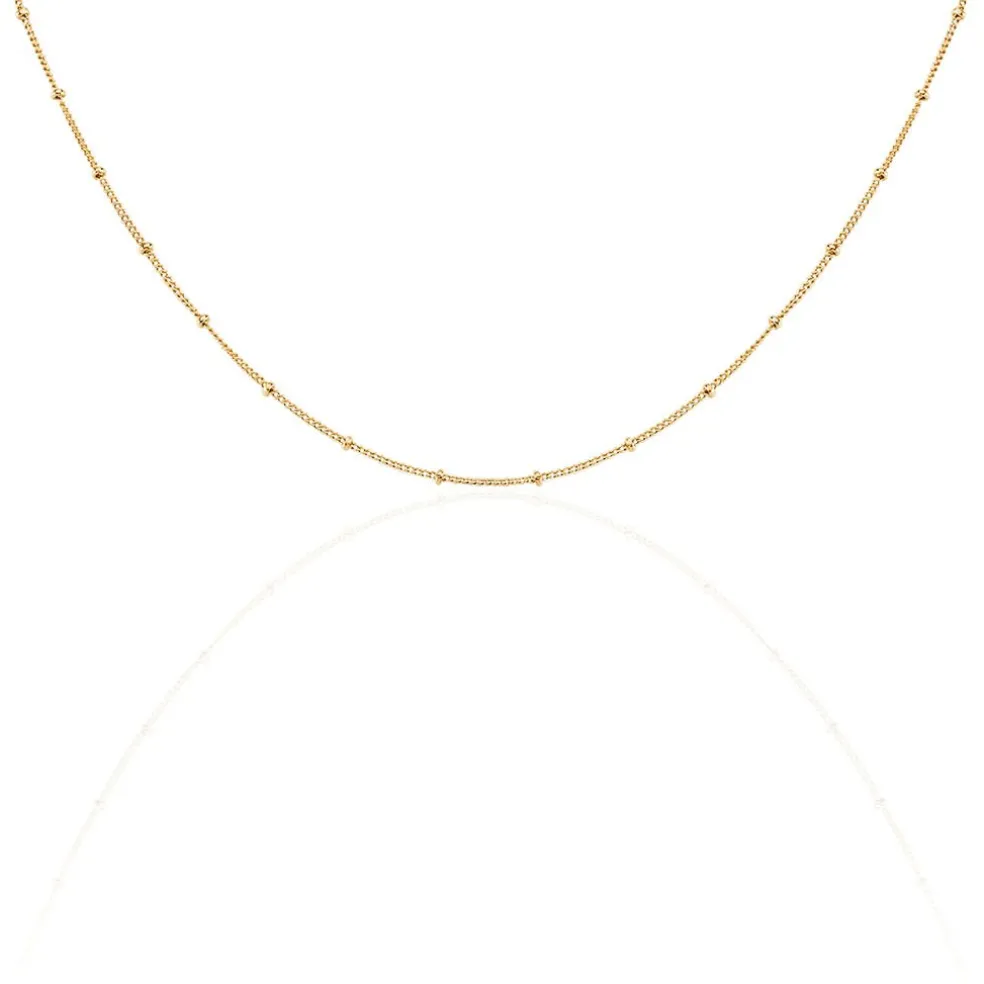 Collier Liza Plaqué Or Jaune