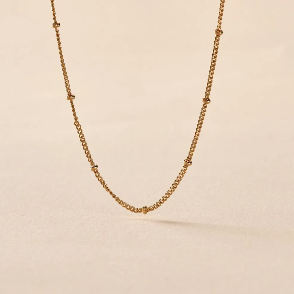 Collier Liza Plaqué Or Jaune