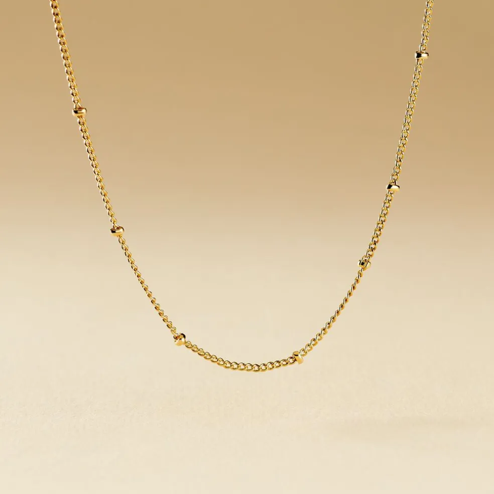 Collier Liza Plaqué Or Jaune