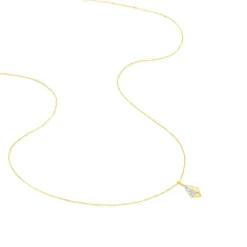 Collier Lizia Or Jaune Diamant