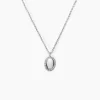 Collier Loa Argent Blanc