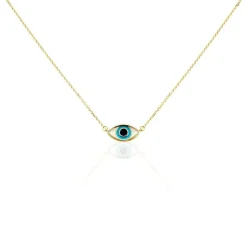 Collier Look At Me Or Jaune