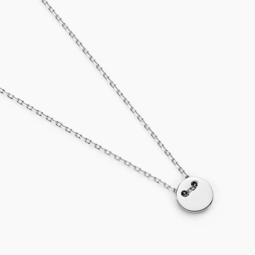 Collier Loueva Argent Blanc