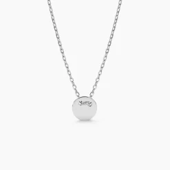 Collier Loueva Argent Blanc