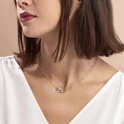 Collier Louisa Or Bicolore