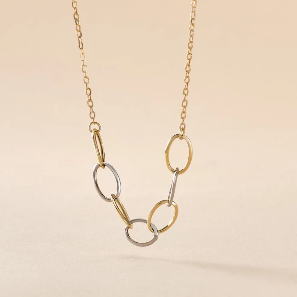 Collier Lucette Or Bicolore