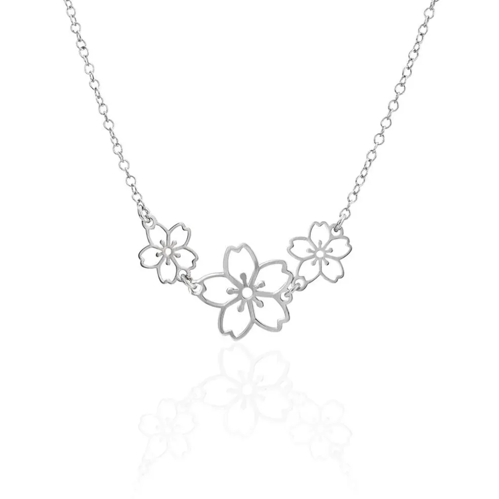 Collier Lucrezia Argent Blanc