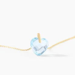 Collier Ludmille Or Jaune Topaze