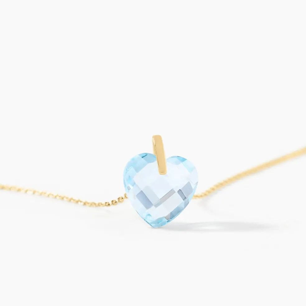 Collier Ludmille Or Jaune Topaze