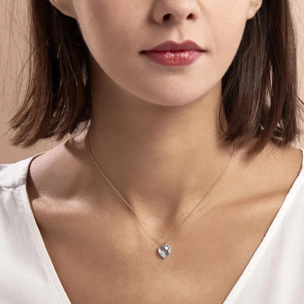 Collier Ludmille Or Jaune Topaze