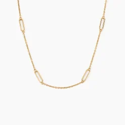 Collier Lueur Plaqué Or Jaune