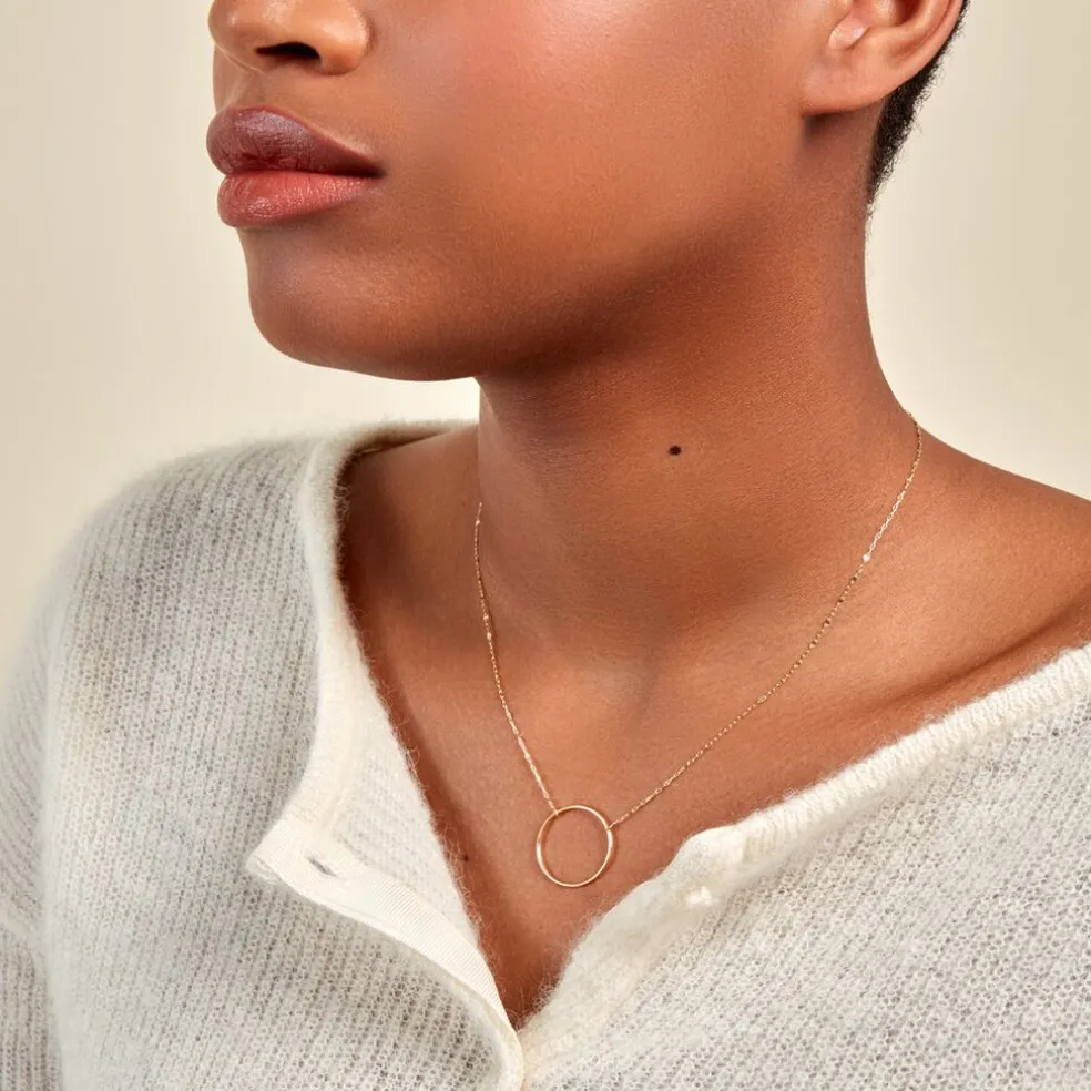 Collier Lunia Or Jaune