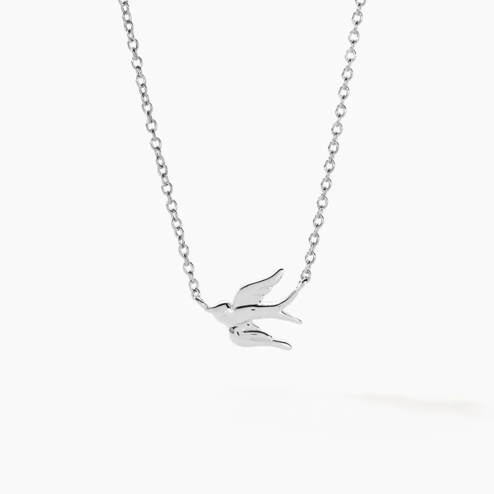 Collier Luya Argent Blanc