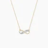 Collier Lyana Infini Diamante Or Jaune