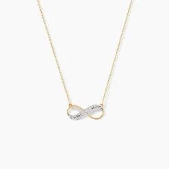 Collier Lyana Infini Diamante Or Jaune