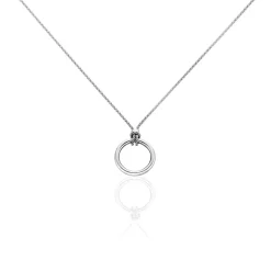 Collier Magda Argent Blanc