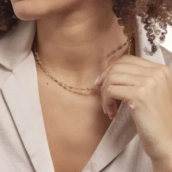 Collier Maille Dami Or Jaune