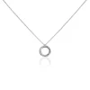 Collier Manon Argent Blanc