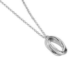 Collier Manon Argent Blanc