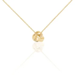 Collier Marcelina Plaqué Or Jaune